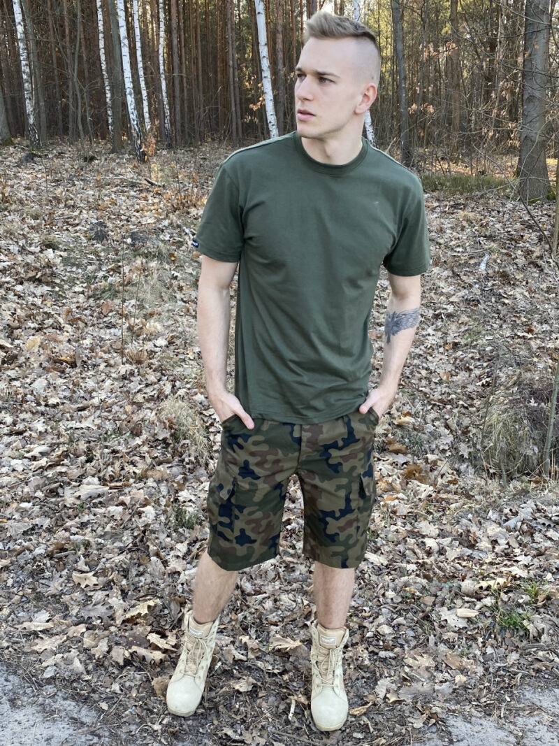 Koszulka T-shirt Wojskowy Zielony Texar Olive