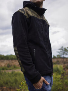 Polar Wojskowy Bluza polarowa Moro z kapturem Wz.93 360g/m2