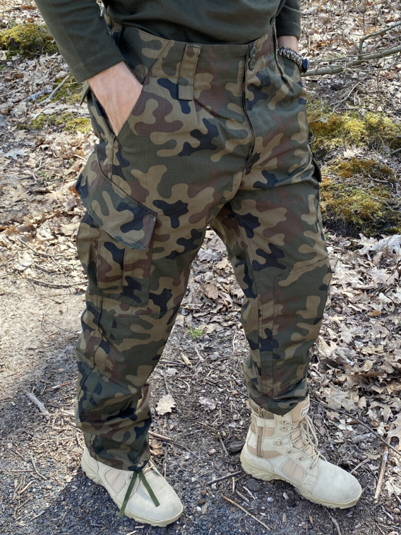 Spodnie Wojskowe Bojówki Wz.93 Rip-Stop PL CAMO Pantera