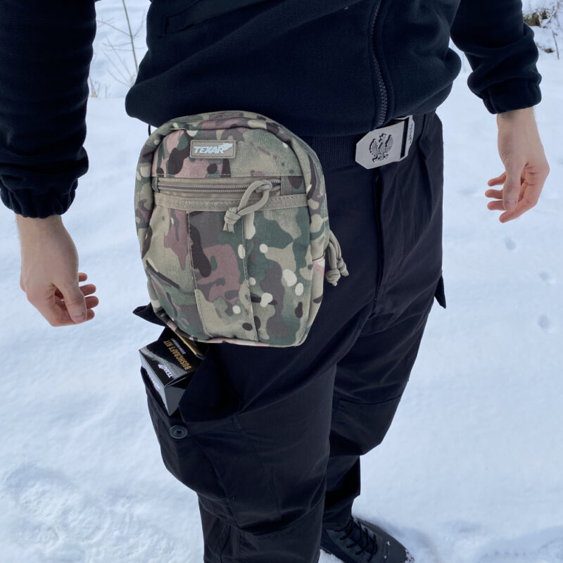 Spodnie Wojskowe Taktyczne Ochrona Rip-Stop Czarne Wz10