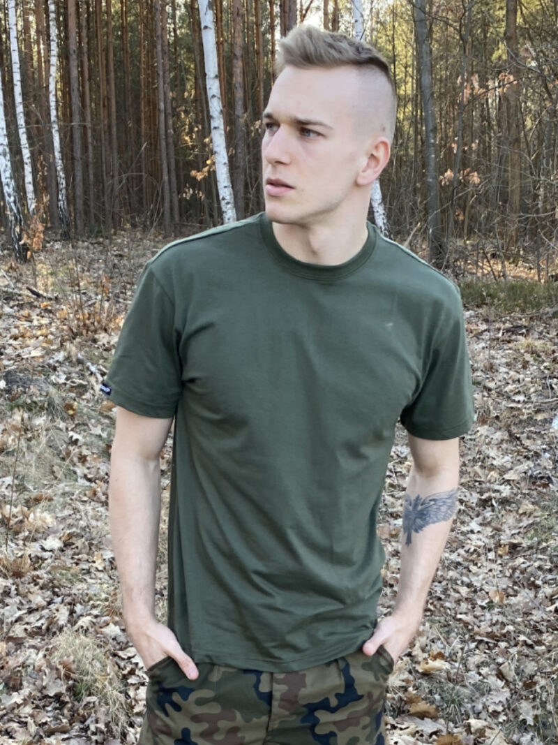 Koszulka T-shirt Wojskowy Zielony Texar Olive