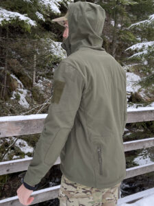 Kurtka wojskowa Bluza Taktyczna Polarowa Wodoodporna Softshell OLIVE