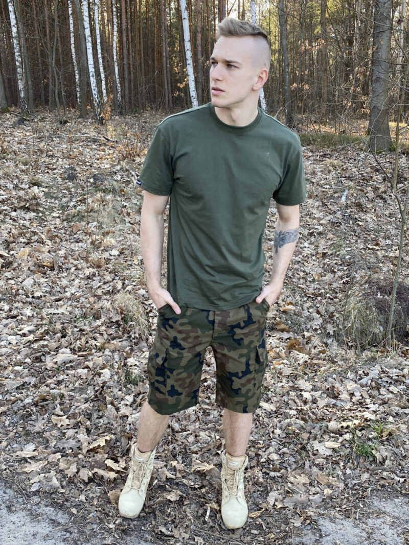 Spodenki Spodnie Wojskowe Taktyczne Wz10 Rip-Stop Wz.93 PL camo
