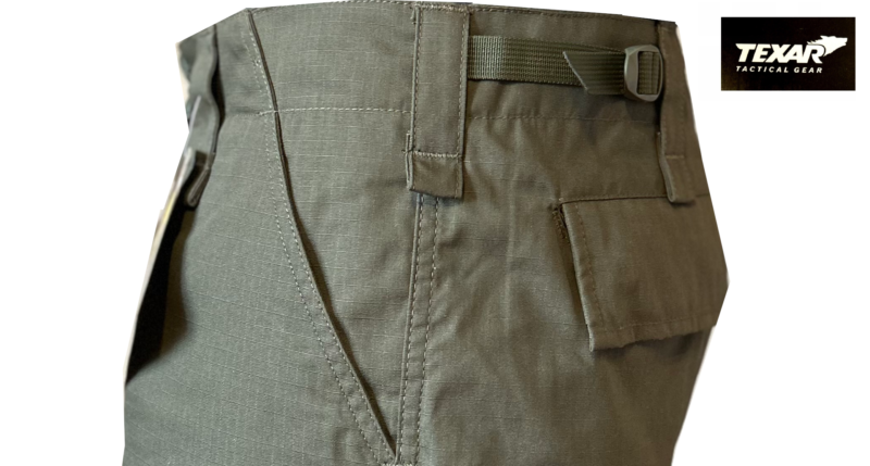 Spodenki Spodnie Wojskowe Taktyczne Wz10 Rip-Stop KHAKI OLIV - obrazek 4