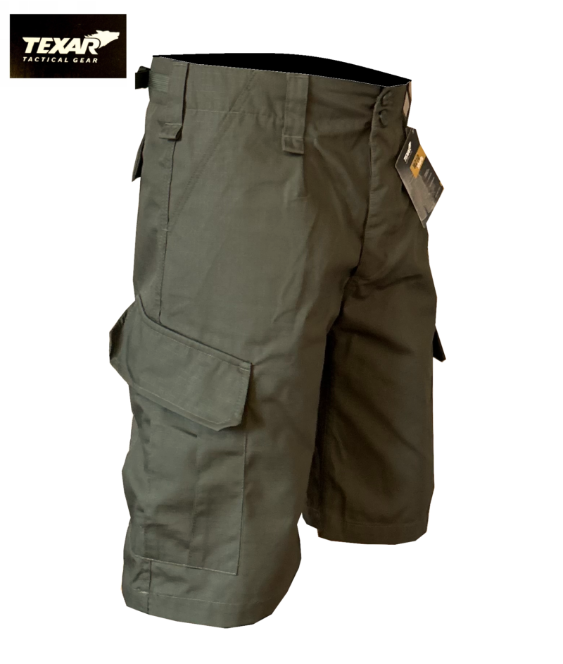 Spodenki Spodnie Wojskowe Taktyczne Wz10 Rip-Stop KHAKI OLIV - obrazek 2