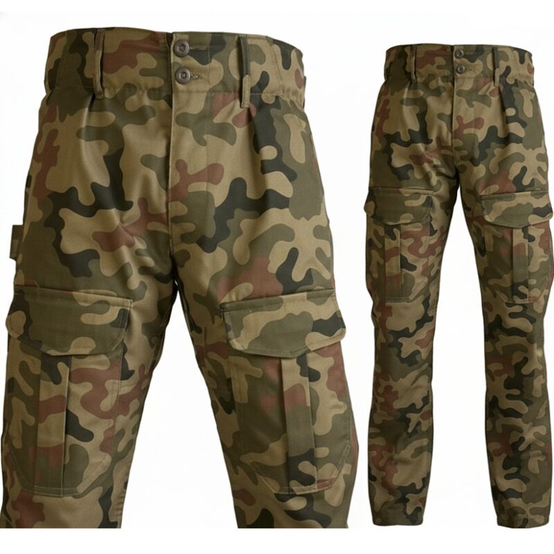 Spodnie Wojskowe Bojówki GROM wz93 Prosta nogawka