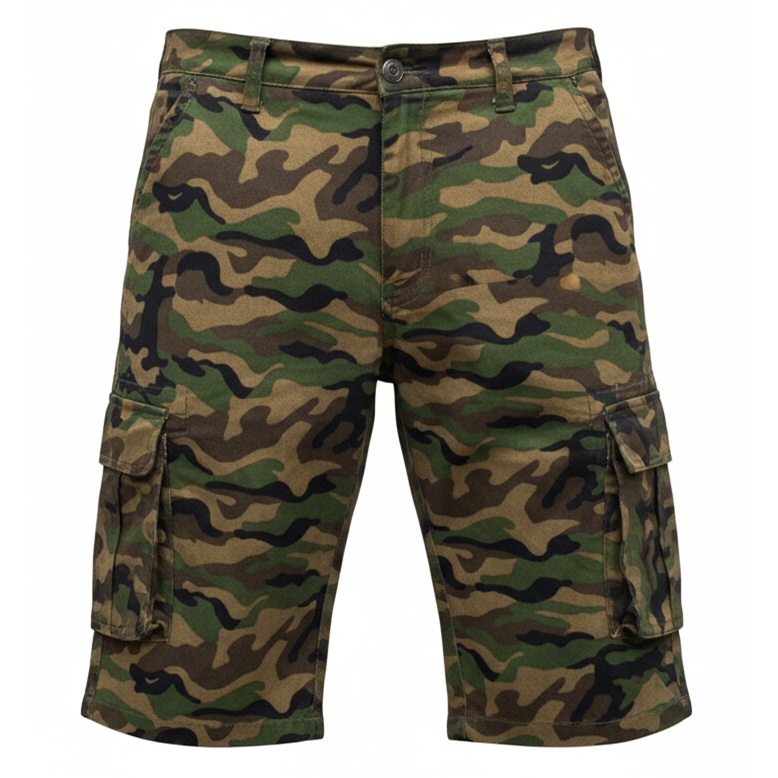 22222 Spodenki Wojskowe Moro Krótkie - obrazek 1